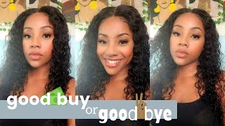 Good Buy Or Good Bye✌ |22 Inch 4X4 Human Hair Lace Wig |Amazon Wig Review |Ponpons