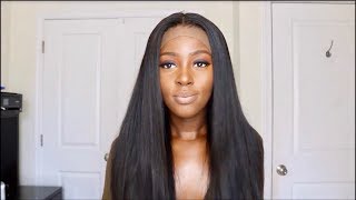 Best Straightener For Bone Straight Weave/Wigs | Babyliss Pro Flat Iron Review