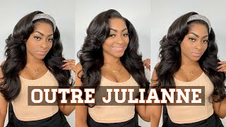 Natural Blowout "Roller Set" Wig! Is She Worth It?| ￼Outre Perfect Hairline Lace Wig - Jul