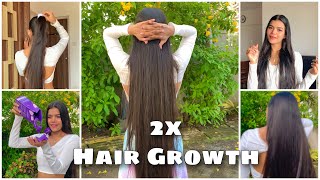 6 Hacks That Helped My Hair Grow Faster #Shorts | How To Grow Long Hair |Mishti Pandey