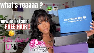 What’S Tea ??? ☕️ | How To Get Companies To Send Free Hair W/ Little To No Subs *Spilling Tea*