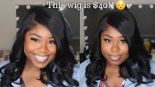 A $40 Hd Lace Wig ??! Yeaaa You Need This One Sis! | Outre Ella | Samsbeauty