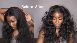 How To Make Your 150 Density Wig Looks Like 250 Density Ft Allove Hair
