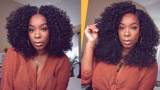 2 Under $30! | *Natural*  Synthetic Wigs | Outre | Bombshell Bounce & Rhythm Ringlets | Ebonyline