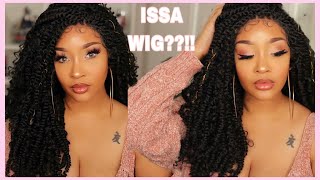 Issa Wig??!! Outre Boho Passion Water Wave 4X4 Twisted Up Wig