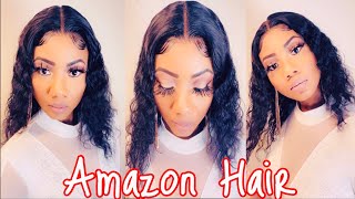 Best Quality Amazon Human Hair Hd Curly Wig. Ft. Sunflower Girl
