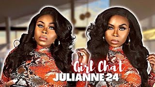 Grwm ❤️‍  | Outre Julianne 24" Synthetic Wig | Make Monthly Time For Friends? | Who Pays To Eat