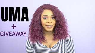 Outre Synthetic L-Part Swiss Lace Front Wig - Uma +Giveaway --/Wigtypes.Com