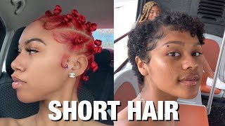 ❤️⭐️Amazing Short Natural Hairstyles To Do! Natural Hairstyles 2022