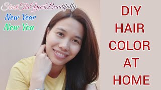 Diy Hair Color At Home || New Year New You