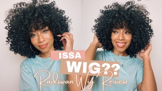 Best Synthetic Natural Wigs! | Radswan Curly Wig Review Radshape03 + Radshape02