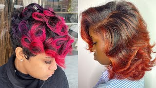 Sassy 2022 Short Haircuts & Color Combos For Black Women