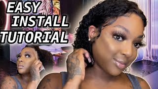 How To: Short Curly Bob Install | Beginner Friendly + Ft. Wig Fever Hair