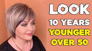 Fashion Short Haircuts To Look Younger Fo Older Women 50+