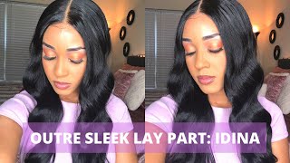 New!!!! Outre Sleek Lay Part Hd Transparent Synthetic Lace Front Wig Idina | Outre Idina Wig