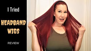 How To Put On A Headband Wig From Amazon // Get Long Hair Instantly!