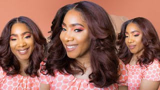 Under $40|Outre Jenni|Outre Synthetic Melted Hairline Hd Lace Front Wig| Prom Wig