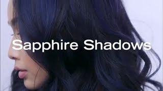 Sapphire Shadows | Blue Black Hair Color Transformation By Brooke Landry