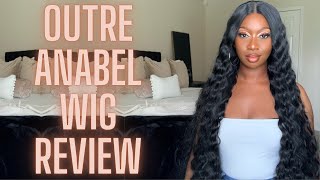 Outre | Hd Transparent | Lace Front Wig | Anabel | Crimp Wave | 30 Inches