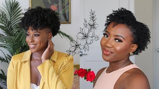 Simply Natural Hairstyles Without Weave/4C Hairstyles Compilation 2022