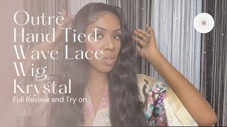 Outre Hand Tied Full Lace Wig Krystal | Self Love With Clore Beauty