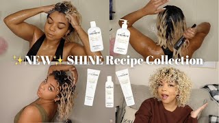 *New* Curlsmith Shine Recipe Collection! Honest Review On Dry Blonde Curls