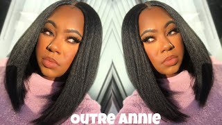 She Is Serving Texture♥️ | Outre Synthetic Hd Lace Front Wig - Annie Bob 12