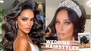 The Biggest Wedding Hairstyles For Brides To Wear In 2022  #2022Weddinghairstyles