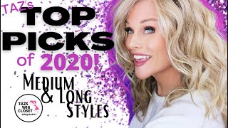 Tazs Top Picks Of 2020!  Medium & Long Wigs!  Showcase & Fun Mini Reviews!  Happy New Year!!