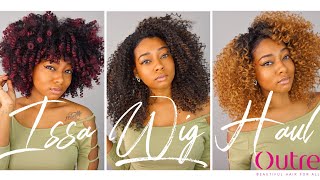 Curly Natural Wig Haul For Black Women | Beginner Wig Tutorial | Outre