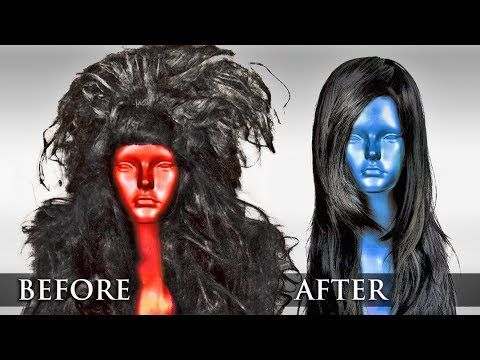 fix old synthetic wigs