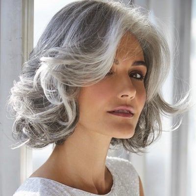 Amal Synthetic Wig Traditional Cap Rene of Paris