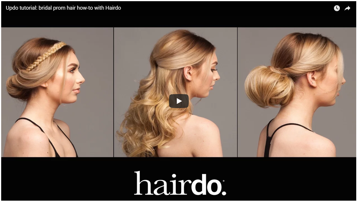 Updo Hairstyles - How to Video for Special Event Hairdos