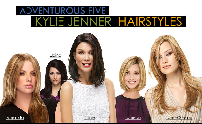 Be Adventurous: Five Kylie Jenner Wig Styles