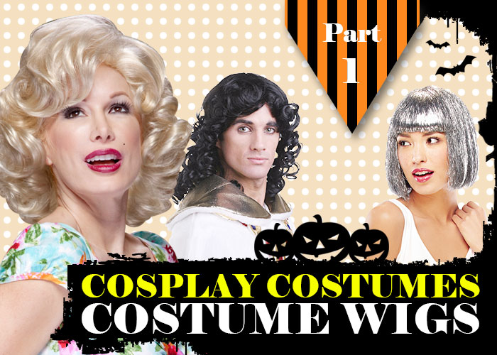 Costume Wigs | Cosplay Costumes – Part 1: Transform with the famous character wigs for this Ha