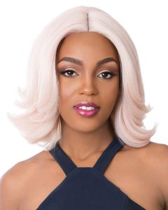 Swiss Lace Celest Lace Front & Lace Part Synthetic Wig by It's a Wig