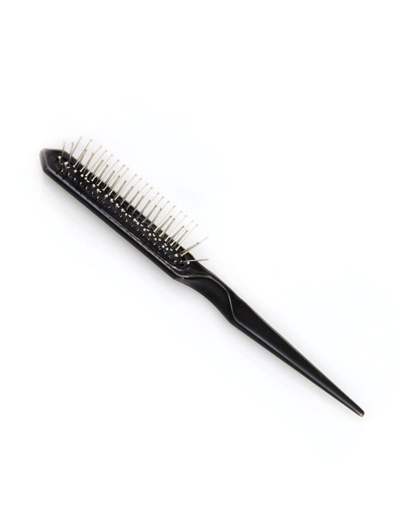 Wire wig brush for synthetic wigs