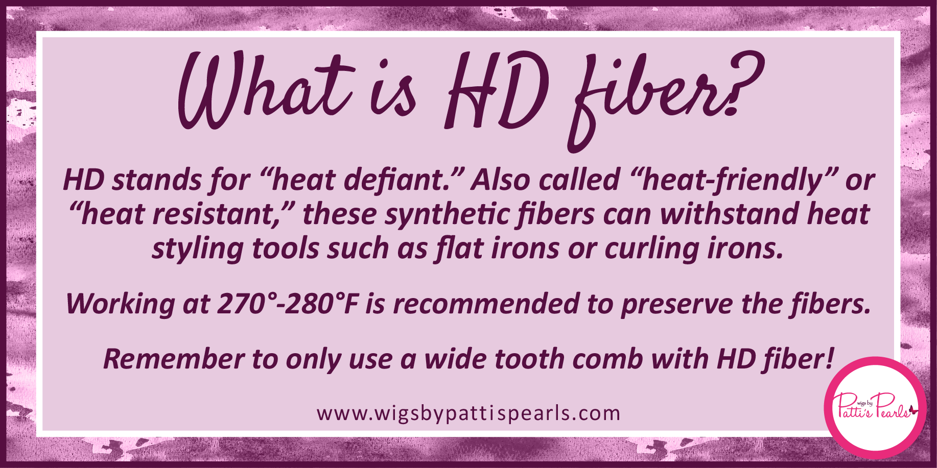 #WigTermTuesday What is HD fiber?