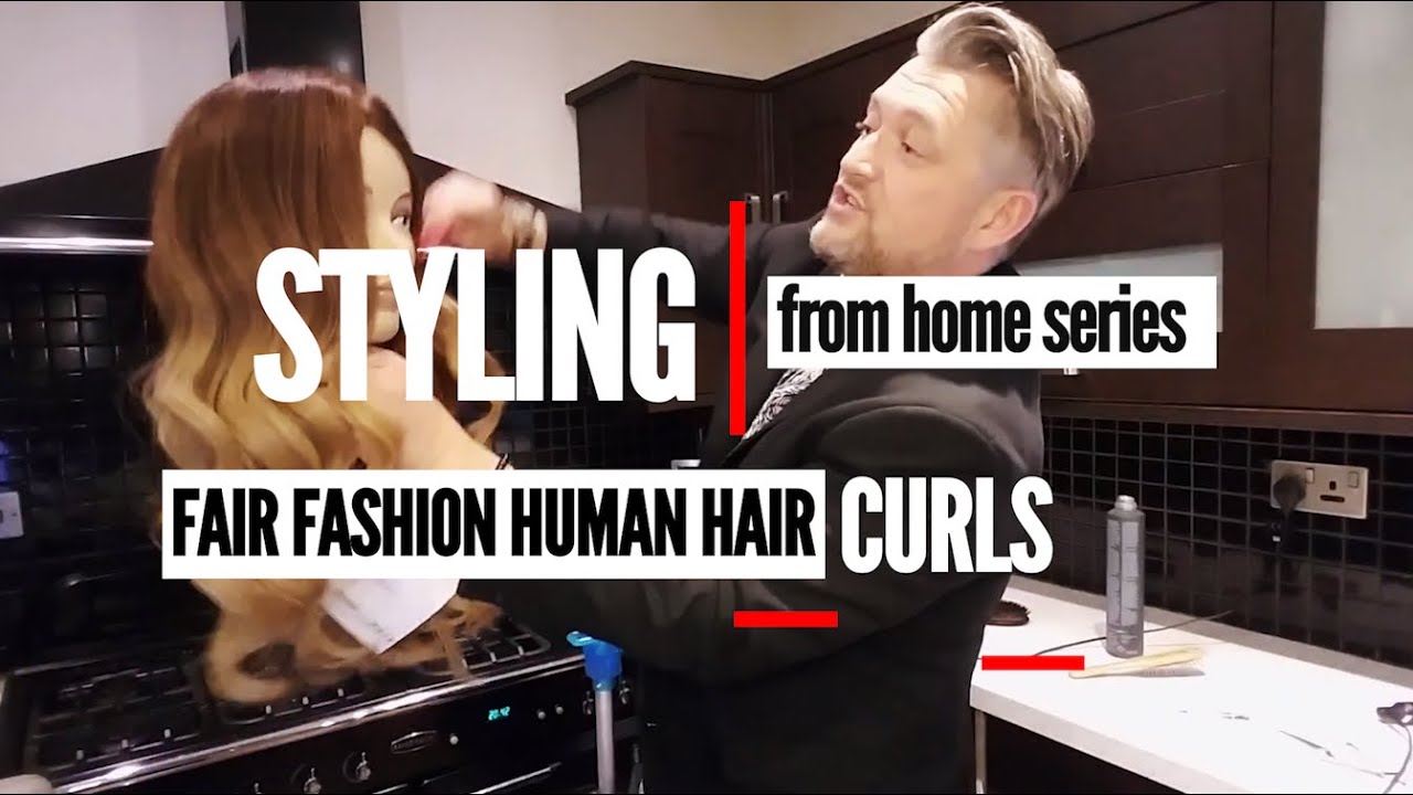 How to Curl a Human Hair Wig
