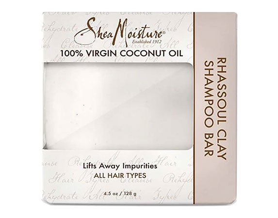 SheaMoisture 100% Virgin Coconut Oil Rhassoul Clay Shampoo Bar