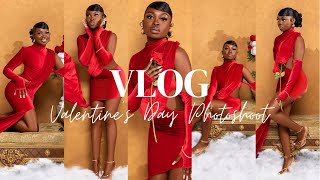 Valentine’S Day Photoshoot | Bts, Nails, Hair, Makeup