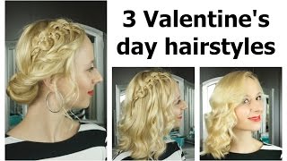 3 Valentine'S Day Hairstyles