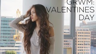 Grwm: Valentines Day Makeup, Hair, And Outfit Ideas