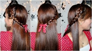 Valentines Day Hairstyle #3 : French Braid Crown