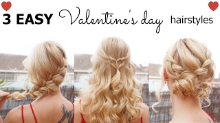 3 Easy Valentine'S Day Hairstyle Tutorials | Hairs Affairs
