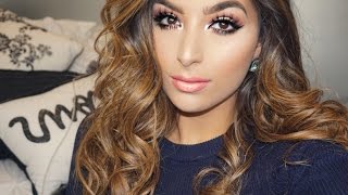 Valentine'S Day Hair & Makeup Tutorial || Get Glam With Gi