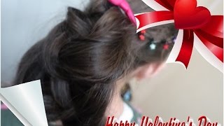Valentine'S Day Cute Hairstyle - Connected Hearts