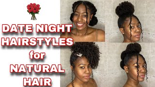 Date Night Hairstyles For Valentine'S Day | Natural Hair Edition