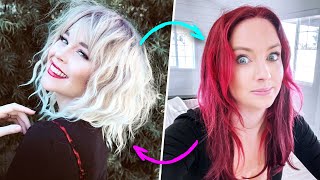 Wearing Opposite Hair Colors For A Week!