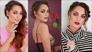 Valentines Day Makeup Hair & Outfits 2018! Drugstore Grwm